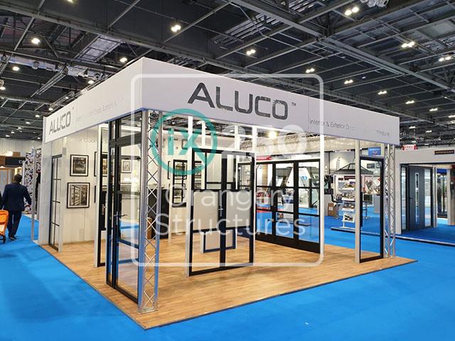 Aluco Showroom Stands for Windows and Doors