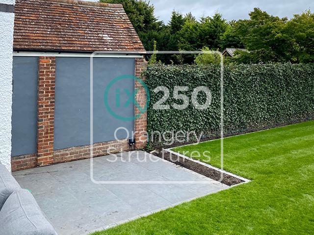 Patio Area With Grass